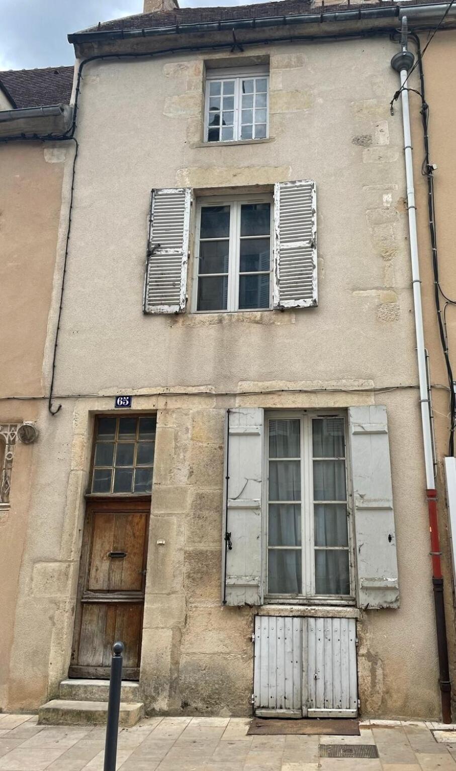 "La Petite Maison" Triplex Au Centre Ville - Les Terres Du Roy Avallon Esterno foto